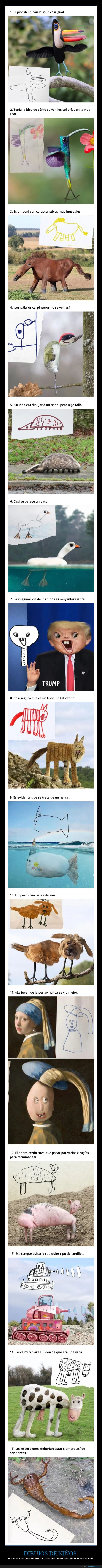 dibujos,niños,recrear,photoshop