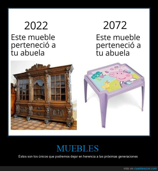 mueble,abuela,mesa,peppa pig