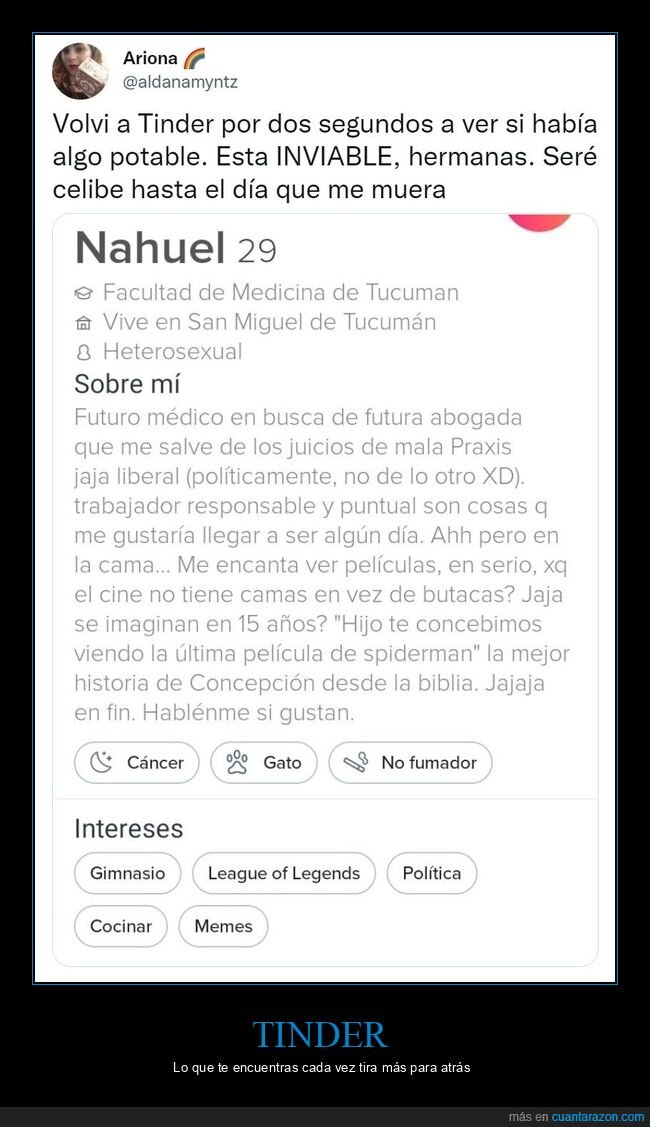 tinder,perfil