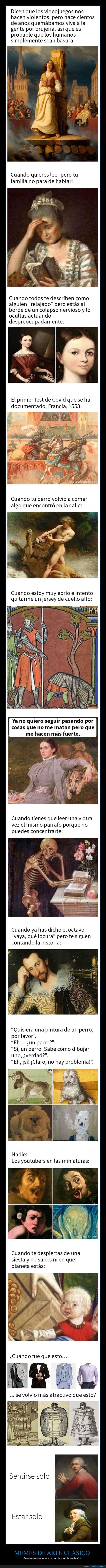 memes,arte clásico