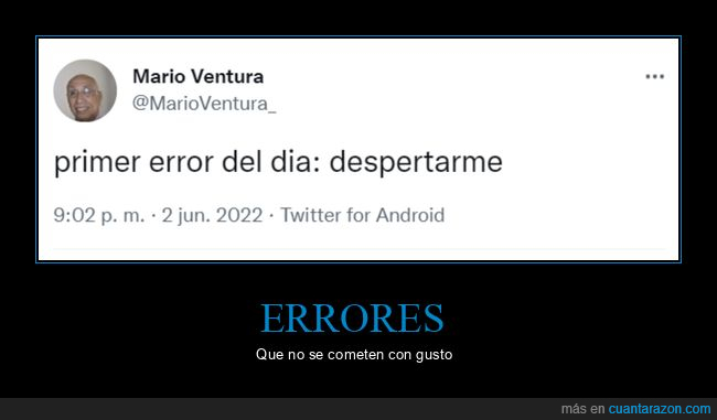 error,levantarse