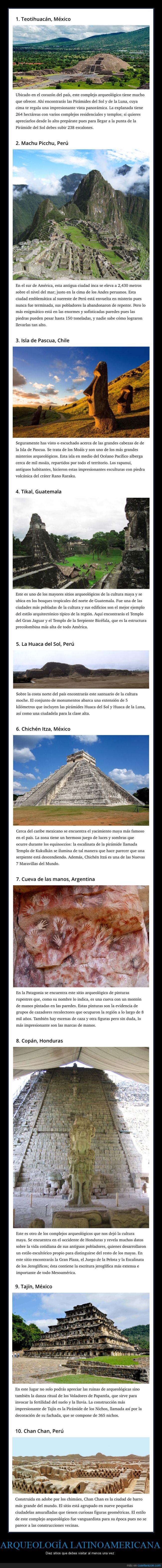arqueología,latinoamérica,sitios