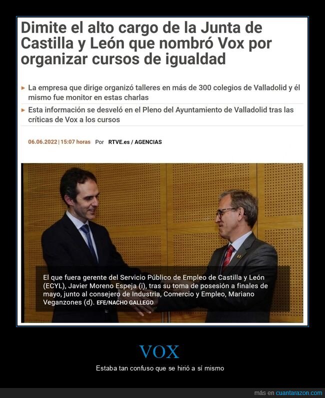 dimitir,vox,cursos,igualdad