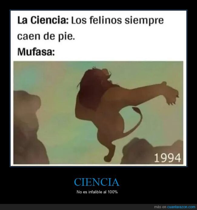 ciencia,felinos,caer,de pie,mufasa,el rey león