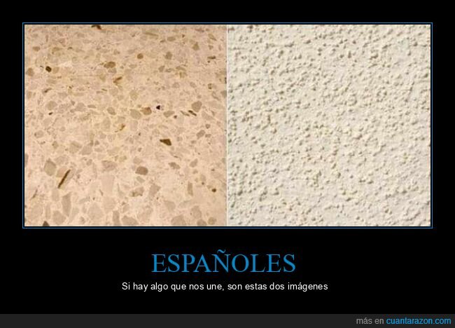 españoles,gotelé,pared,suelo,unir