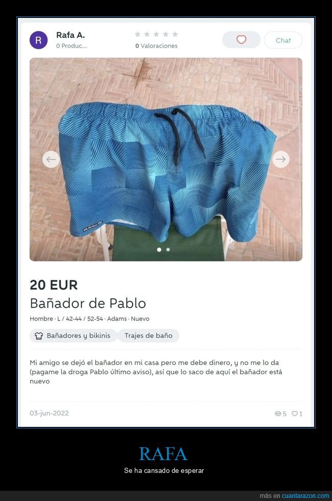 bañador,anuncios,wallapop