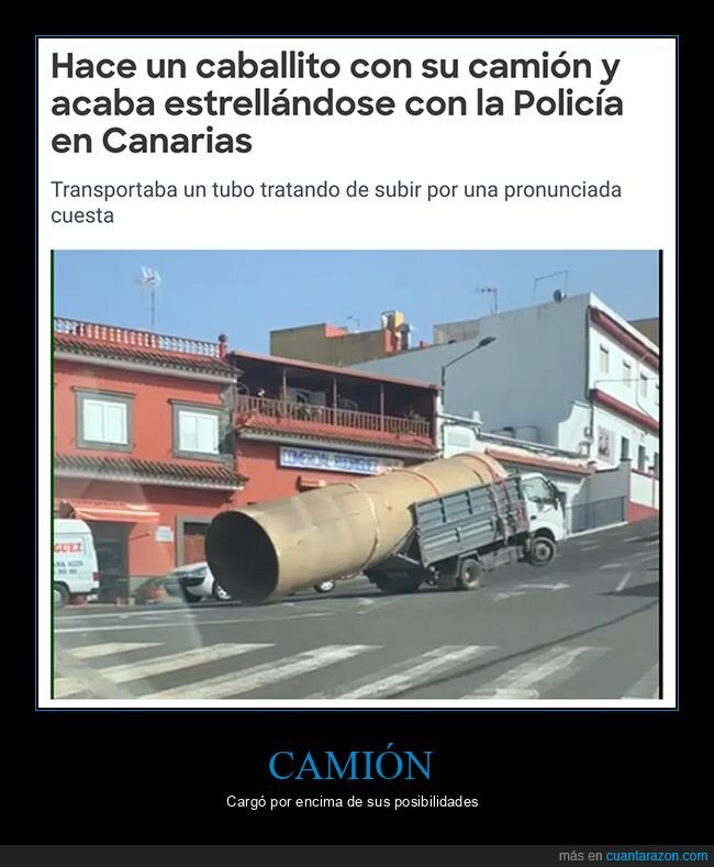 caballito,camión,fails