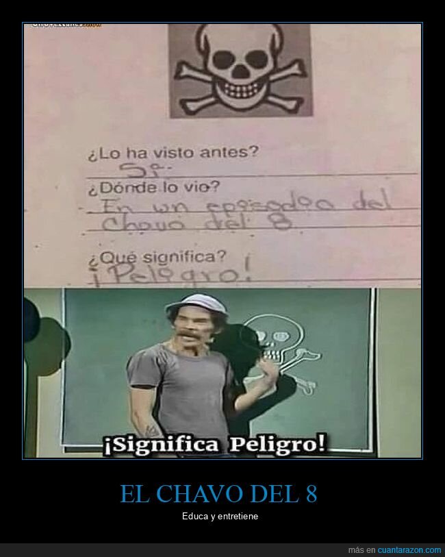 el chavo del 8,peligro