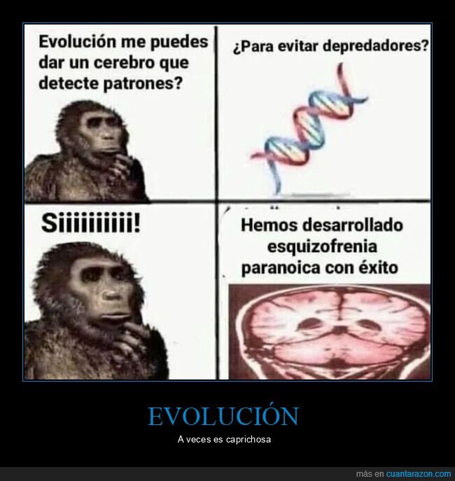 evolución,cerebro,detectar,patrones,esquizofrenia