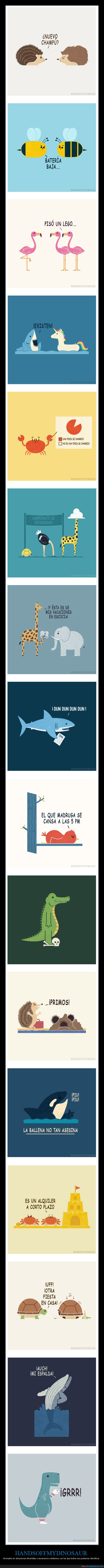 handsoffmydinosaur,animales,viñetas