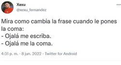 Enlace a La importancia de la coma