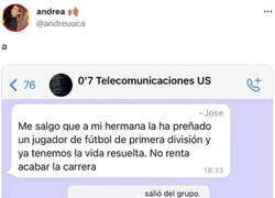 Enlace a Uno menos en el grupo