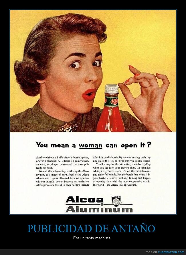 publicidad,mujer,abrir,retro