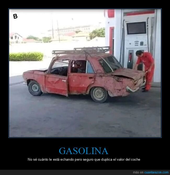 coches,gasolinera,mierder,wtf