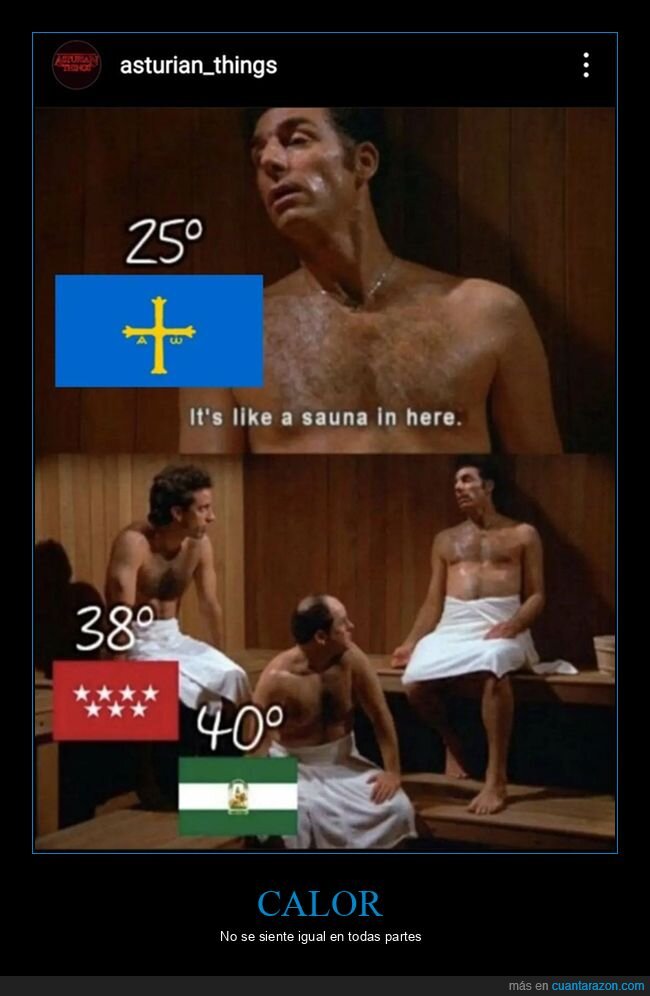 andalucía,asturias,calor,madrid,sauna