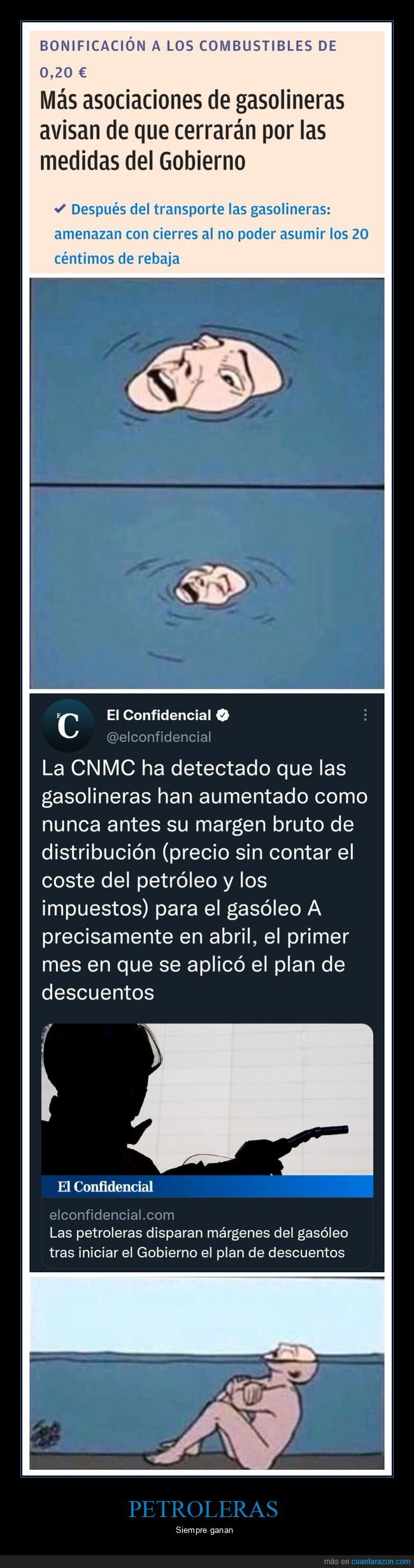 gasolineras,petroleras,cerrar,beneficios