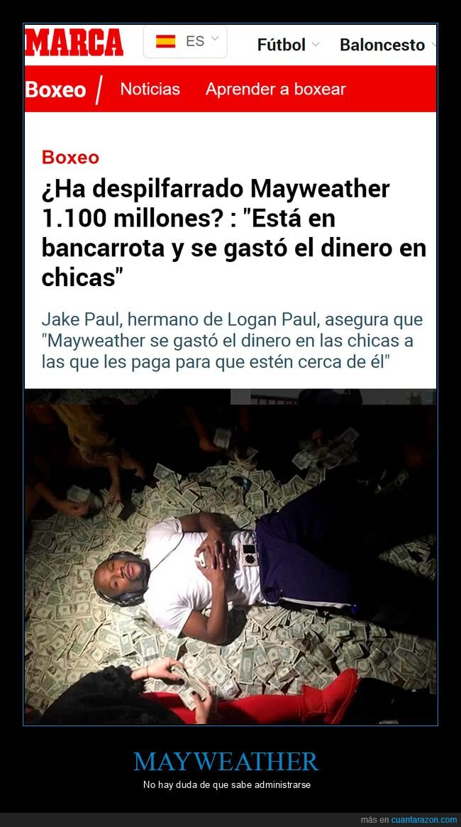 mayweather,despilfarrar,dinero