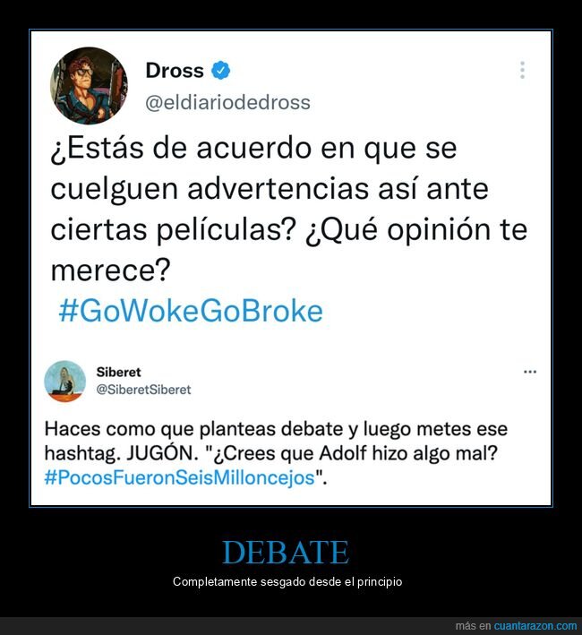advertencias,dross,películas
