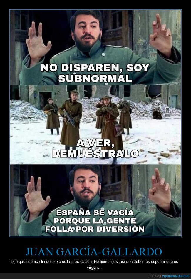 juan garcía gallardo,españa,vaciarse,diversión,políticos,vox