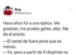 Enlace a La trampa de las ópticas