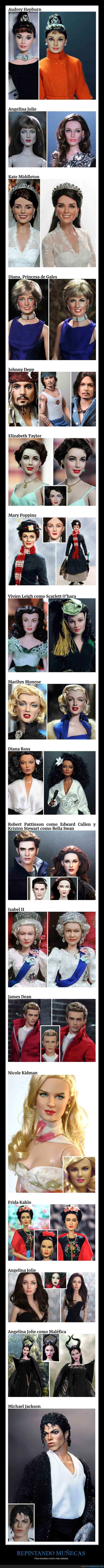 repintando,muñecas,realistas