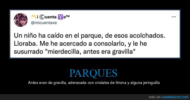 acolchado,gravilla,niño,parque