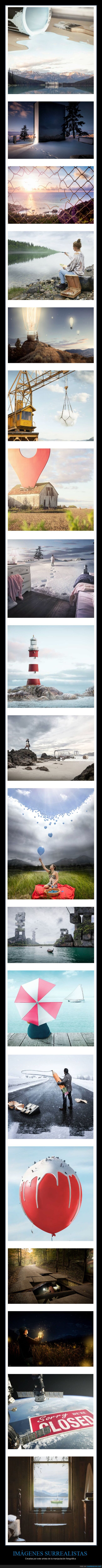 imágenes surrealistas,manipulación fotográfica