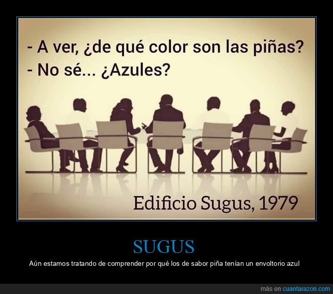 sugus,piña,azul