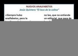 Enlace a Un tipo de analfabetismo demasiado extendido