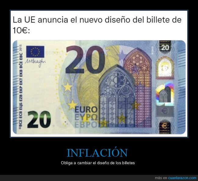 diseño,billete,inflación