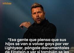 Enlace a Ricky Martin se pronuncia sobre la escena 