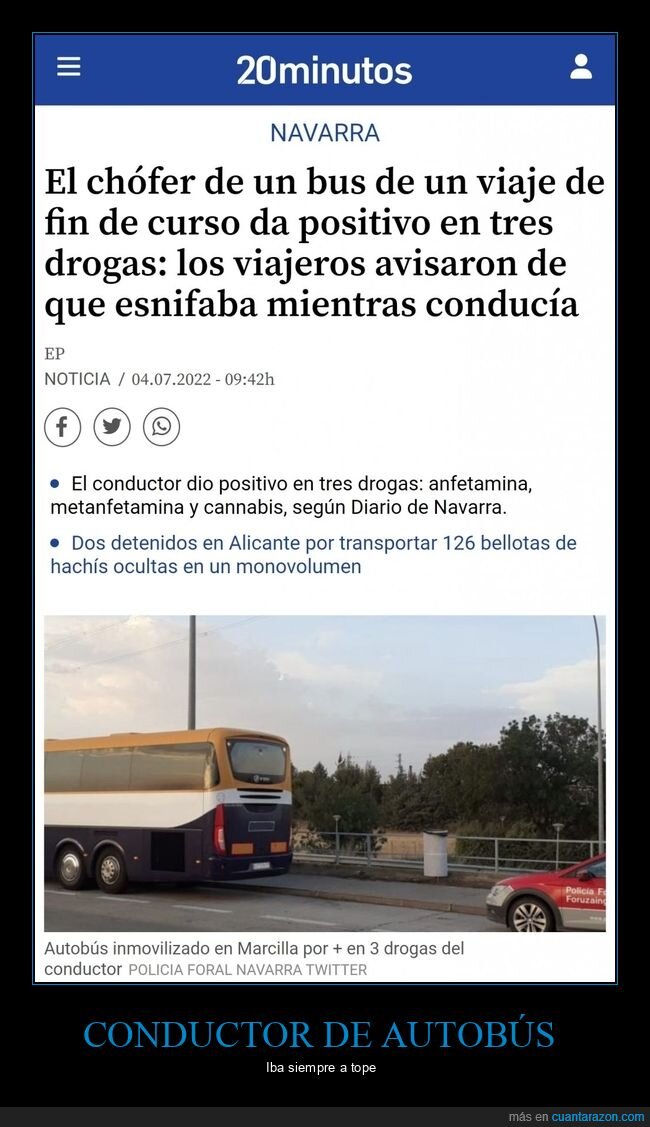 conductor,autobús,drogas