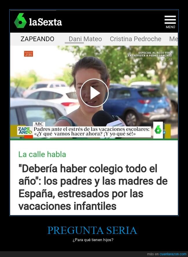 colegio,estresados,hijos,padres,vacaciones