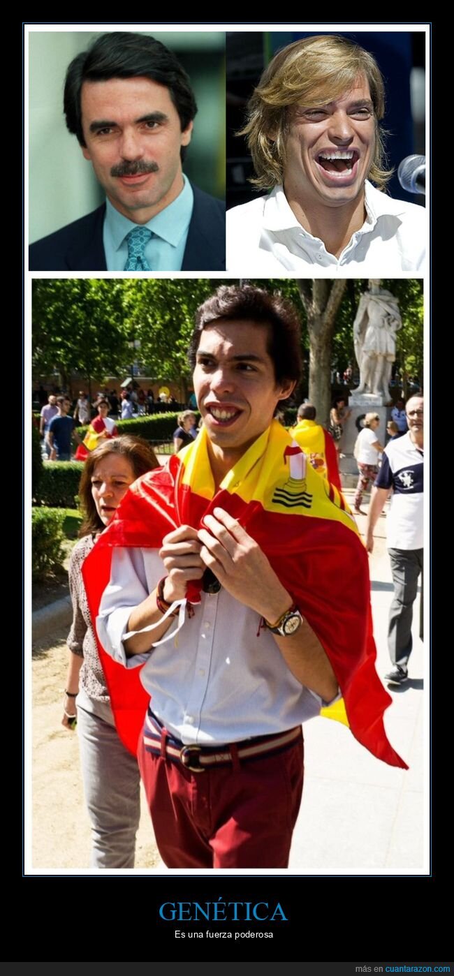 aznar,carlos baute,parecidos,políticos