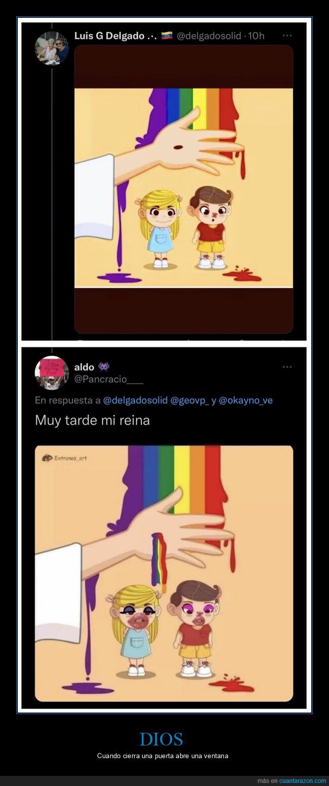 niños,gays,dios