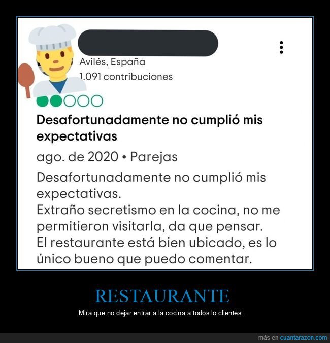 reseña,restaurante,cocina,wtf