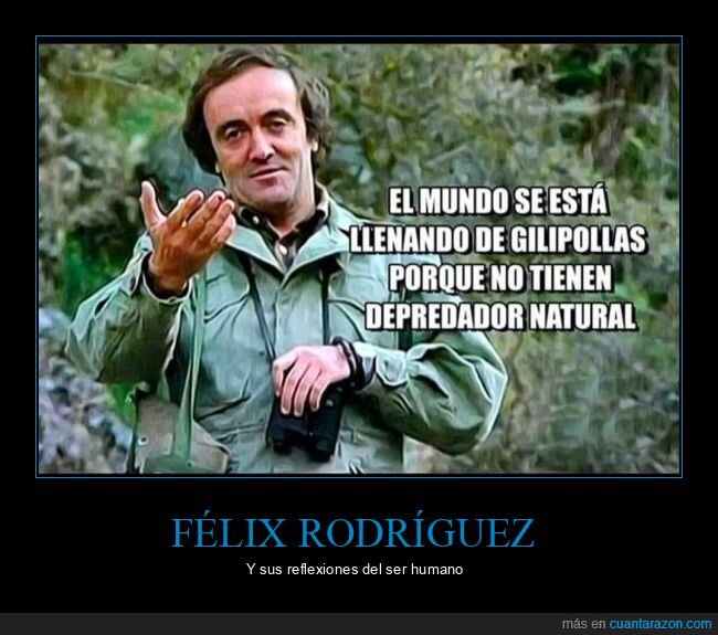 félix rodríguez de la fuente,depredador natural