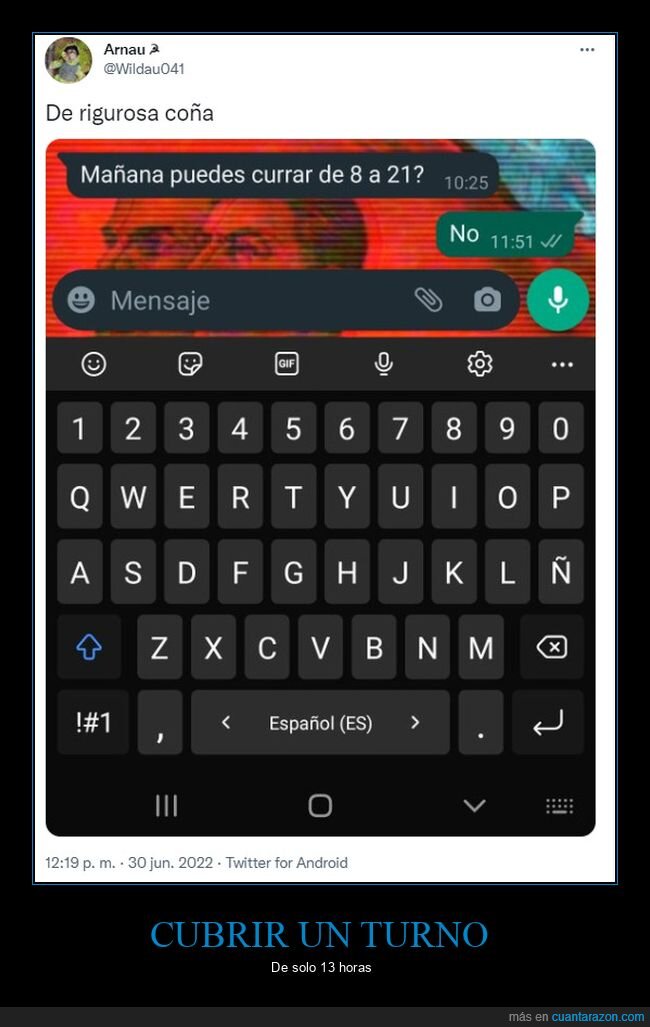 trabajar,horario,wtf