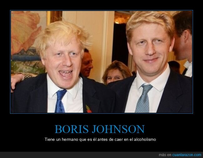 alcoholismo,boris johnson,hermano