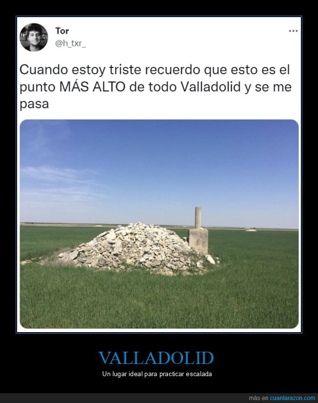 valladolid,punto más alto