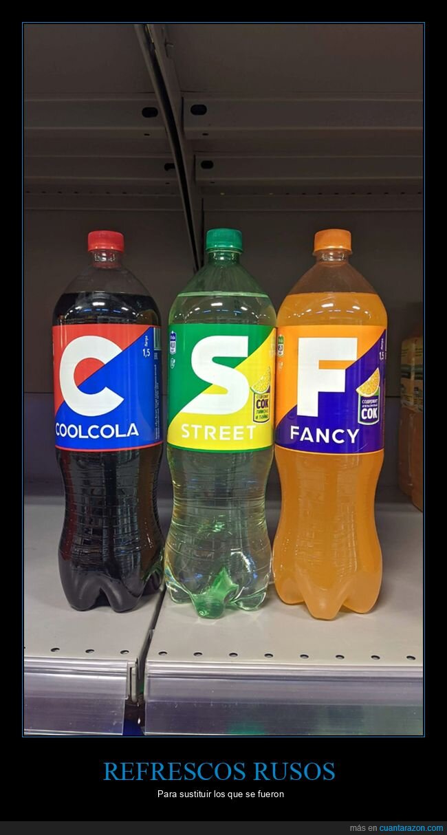 nombres,refrescos,rusos