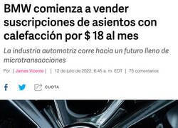 Enlace a Ahora te cobran mensualidades para poder usar las funcionalidades del coche...