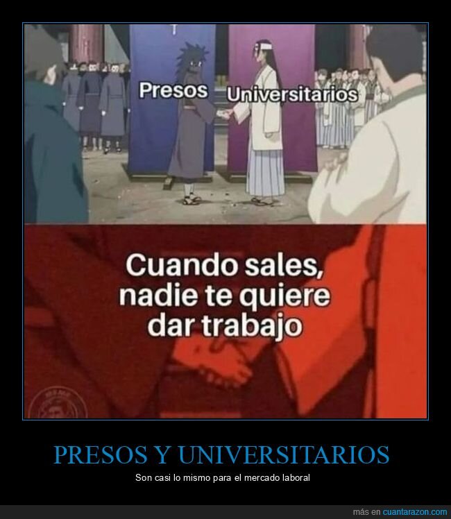 en común,presos,trabajo,universitarios