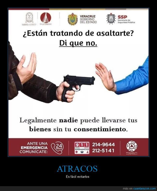 atraco,consentimiento