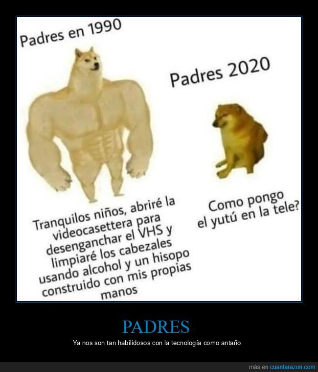 padres,antes,ahora