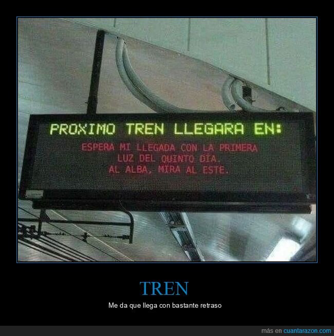 tren,el señor de los anillos,cartel,wtf