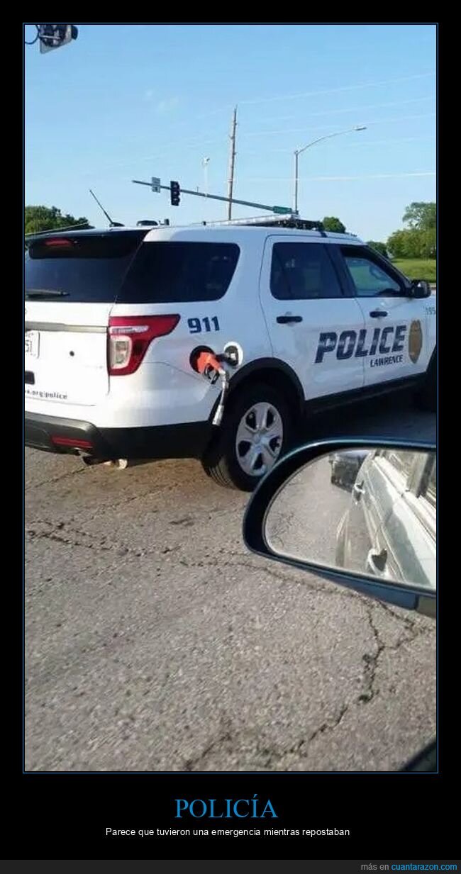 gasolinera,manguera,polic&iacute;a,wtf