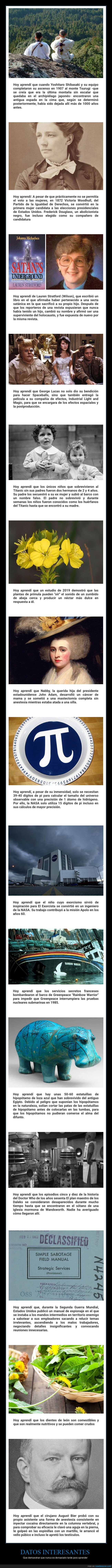 datos interesantes,curiosidades