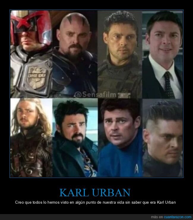 karl urban,papeles