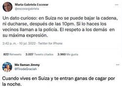 Enlace a Si viajas a Suiza, más te vale no tener un apretón nocturno...